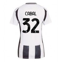 Camisa de Futebol Juventus Juan Cabal #32 Equipamento Principal Mulheres 2024-25 Manga Curta